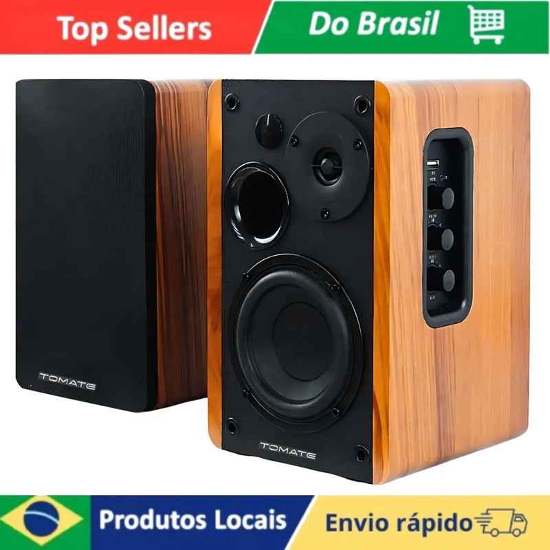 Active Sound Box Audio Monitor Optical Bluetooth Tomato Speaker Professional Studios
