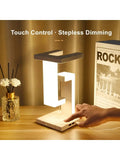 Wireless charging LED desk lamp, can be used as a wireless charger for mobile phones, adjustable brightness, suitable for bedroo