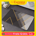 Anti-Slip Mat Bathroom/Kitchen Thick Drying Bath Stitched Absorbent Wall Pad Decorative Elegant Multipurpose