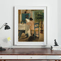 Neutral Colors Wall Art Gallery Set of 6 Neutral Tone Paintings