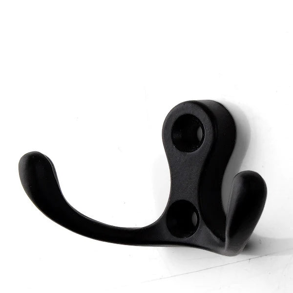 KAK Vintage Hangers Hook Zinc Alloy Wall Hook Bronze Cloth Coat Bag Hat Hanging Hooks Bathroom Kitchen Anitque Racks with screws
