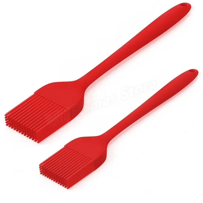 5/3/2/1pcs Silicone Kitchen Brush Basting Pastry Brush Cooking OilBrush for Sauce Butter Marinades Food Brushes BBQ Grill Baster