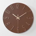 Wall Clock Battery Powered Clocks 12 inch Small Clock Analog Clock Suitable for Home Office Bedroom Kitchen Classroom School