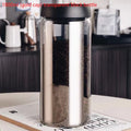 Vacuum Sealed Tank Coffee Bean Glass Sealed Jar Household Moisture-proof Air Extraction Airtight Container Coffee Set