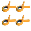 2/4pcs Plastic Clothes Pins with Strong Anti-Rust Springs Heavy Duty Beach Towel Clips Laundry Clothespins to Keep Your Towel