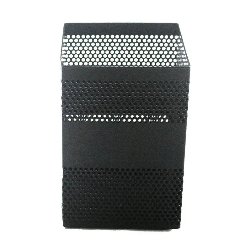 Circular Grid Metal Pen Holder, Multifunctional Creative and Simple Storage Box for Student Office Desktops