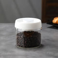 Vacuum Sealed Tank Coffee Bean Glass Sealed Jar Household Moisture-proof Air Extraction Airtight Container Coffee Set