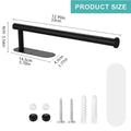 Stainless Steel Toilet Paper Holder Tissue Hanger Adhesive Toilet Paper Stand Paper Towels Holder Waterproof Bathroom Accessory