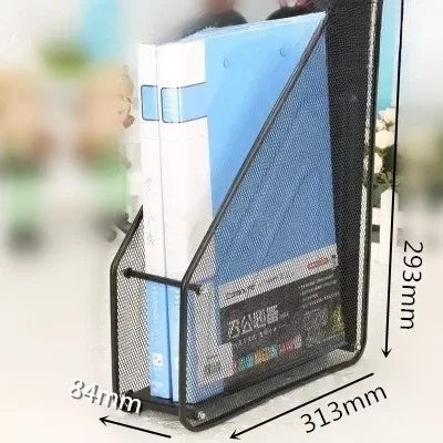 Circular Grid Metal Pen Holder, Multifunctional Creative and Simple Storage Box for Student Office Desktops