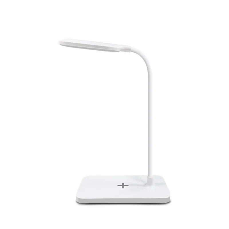 Reading Desk Lamp LED Desk Lamp USB Plug-In Wireless Charging Mobile Phone Touch Eye Protection Table Light Home Office Lighting