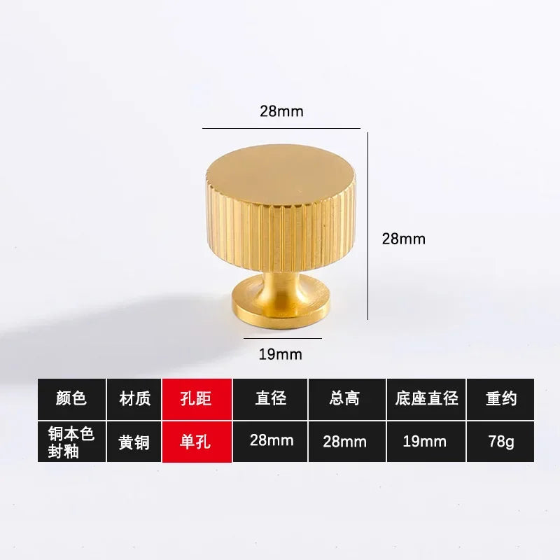 Solid Brass Long Stripe Handle Kitchen Cabinet Door Pulls Closet Drawer Knobs Wardrobe Decor Home Accessories Furniture Handles