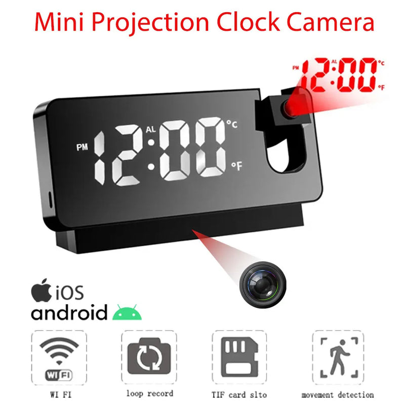 Mini Camera HD 4K WiFi Wireless Camera IP Secret Recorder Security Protection Monitoring Alarm Remote Viewing Motion Detection L