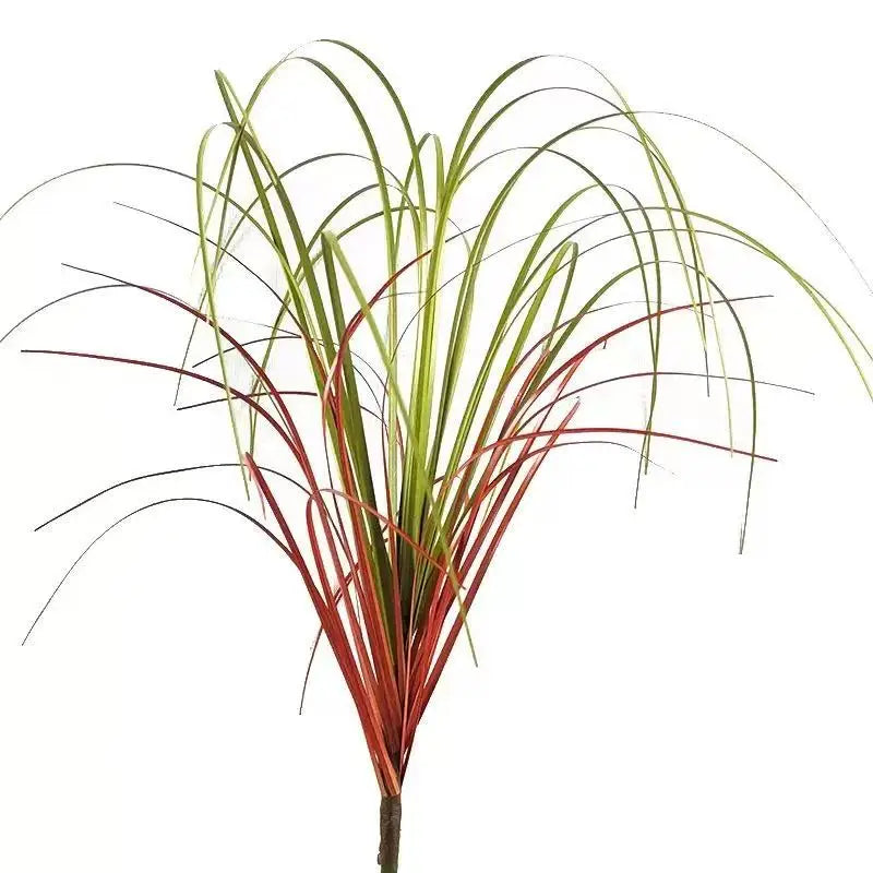 Simulated Small Grass Bushes for Decorating Fake Grasslands Simulating Reeds Onion Grass and Fake Green Plants Home Decoration