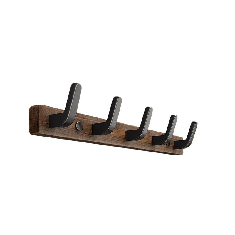 Walnut Clothes Hook Fitting Room Wall Hook Clothes Hanger Hat Hook Door Hook Wooden Clothes Hook Bathroom Hook