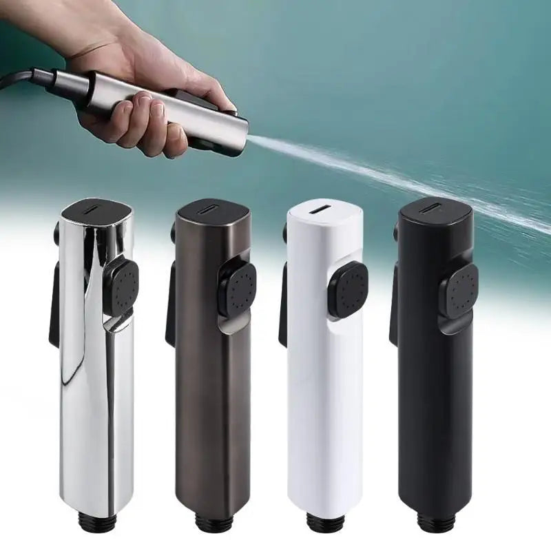 Pressurization Toilet Bidet Sprayer Shower Head Universal 4'' Point WC Clean Handheld Bathroom Accessories Water Hose Spray