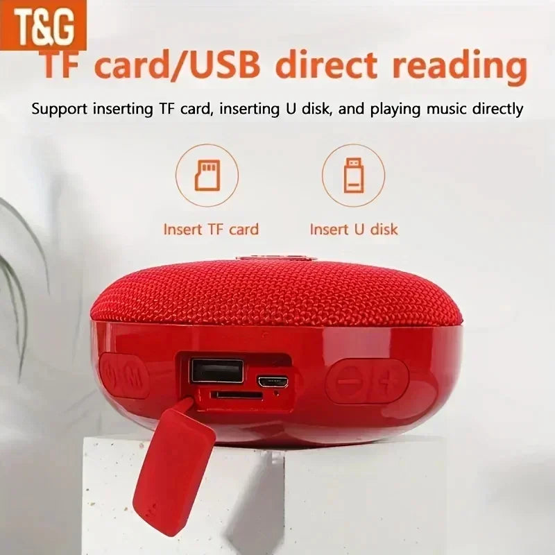 Waterproof Outdoor Portable Bluetooth Speaker Support free call /TF card /USB   Christmas Party Gifts Stereo With TWS