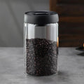 Vacuum Sealed Tank Coffee Bean Glass Sealed Jar Household Moisture-proof Air Extraction Airtight Container Coffee Set