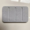 Diatom Mud Soap Dish Quick-Dry Pad Bathroom Countertop Soap Toiletries Absorbent Mat Rectangular Soap Holder Bathroom Supplies