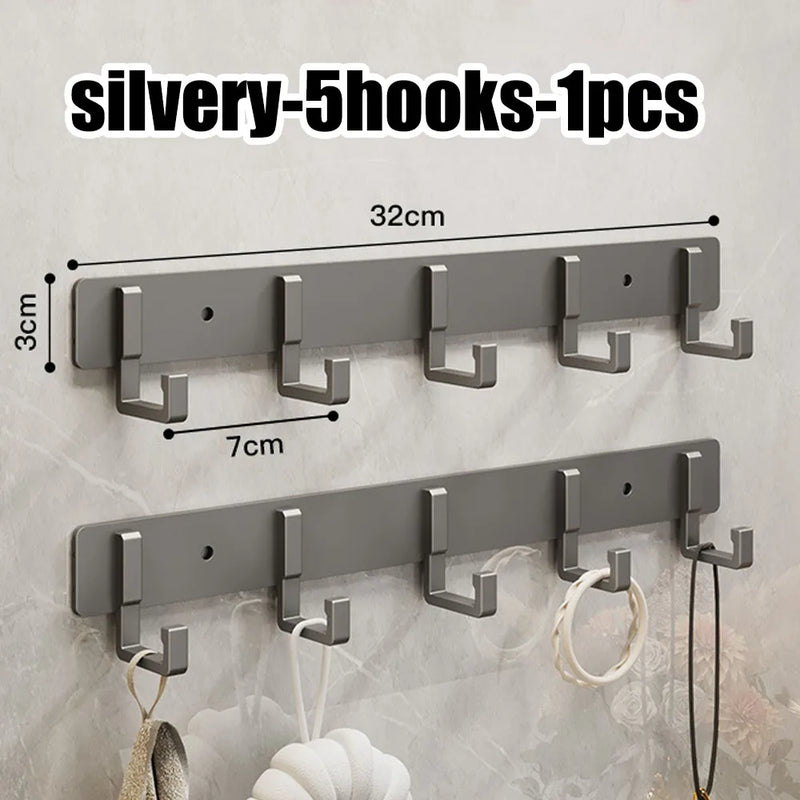 Door Back Clothes Hook Clothes Hook Bathroom Towel Hanger Hook Wall Hook Adhesive Wall Hook No punching required Hanging Hooks