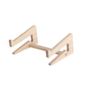 Laptop Stand for MacBook Pro Notebook Stand Wood Tablet Stand Bracket Bamboo Vertical Laptop Holder for 10-17 inch Notebook PC
