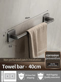 No Need To Drill Walls For Installation Bathroom Towel Bar/Hook/Towel Rack/Kitchen Rag Rack Bathroom Accessories