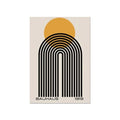 Mid Century Modern Bauhaus Abstract Geometric Posters Wall Art Canvas Painting Prints Pictures Gallery Living Room Interior Home