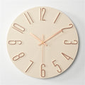 Wall Clock Battery Powered Clocks 12 inch Small Clock Analog Clock Suitable for Home Office Bedroom Kitchen Classroom School