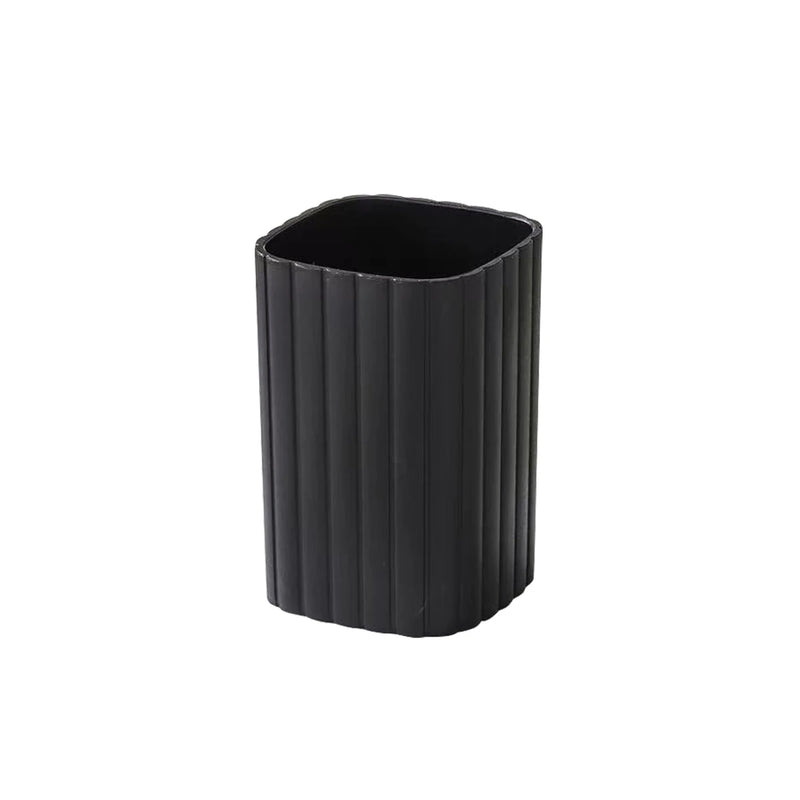 Matte Black Bathroom Accessory Set 3Pcs Bathroom Vanity Countertop Lotion Soap Pump Dispenser Toothbrush Holder and Tray Set