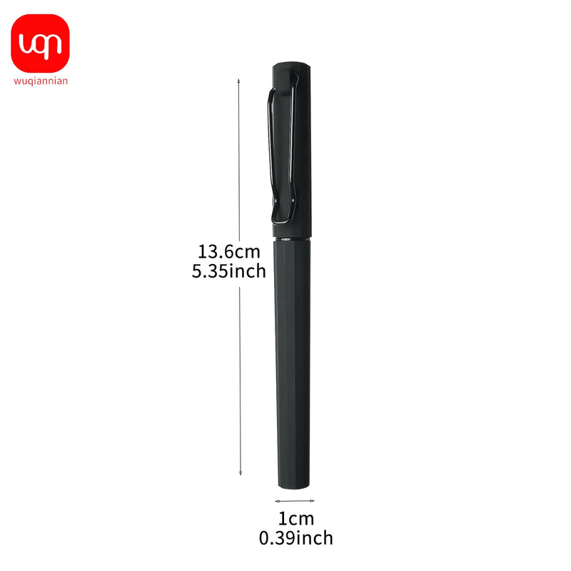 WQN- Luxury Simple Black Neutral Pen 0.7mm High Quality Black Ink Business Signature Pen For School And Stationery Office Use
