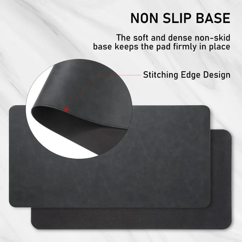 Large Mouse Pad Desk Pad Waterproof  Mouse Mat Desk Mat Protective Cover Computer Laptop Non-slip Easy To Clean Gaming Mouse Pad