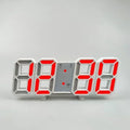 Purchase Products Clock 3D LED Digital Alarm Clock Wall Clock Time/date/temperature For Home/kitchen/office Clocks Decor Garden