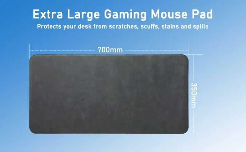 Large Mouse Pad Desk Pad Waterproof  Mouse Mat Desk Mat Protective Cover Computer Laptop Non-slip Easy To Clean Gaming Mouse Pad
