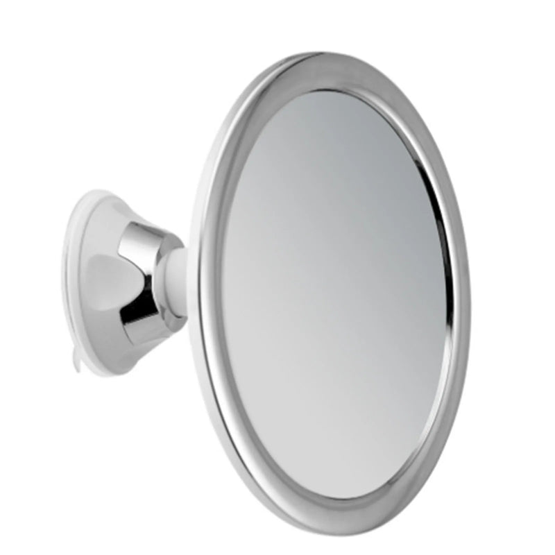 360° Rotatable Shower Mirror Bathroom Fogless Makeup Mirror With Holder Suction Cup Anti-Fog Mirror for Shaving Makeup Showering