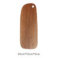 1 pcs Black Walnut Chopping Blocks Kitchen Wood Food Plate Wooden Pizza Sushi Bread Whole Wood Tray Cutting Board No Paint