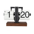 Digital  Clock Battery Powered Rotary Knob Adjust Single Sided Retro Mechanical  Clock 12h for Living Room
