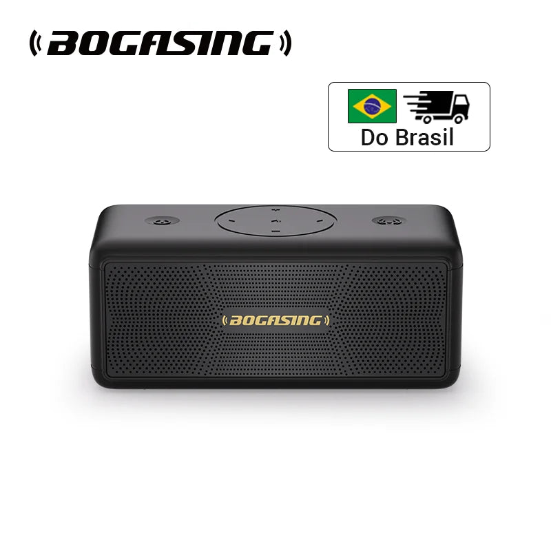 BOGASING M5 Bluetooth Speaker 40W Bluetooth 5.3 Wireless Speakers With 360 degree Surround Sound, IPX7 Waterproof, 30H Playtime