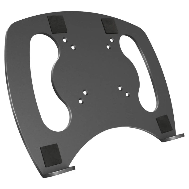 Laptop Attachment DML1 | SILVER Desk Mount Support Tray for Laptop/Tablet/MacBooks | VESA 75/100 | 8kg Capacity