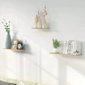 Wall Mounted Shelves Without Drilling Wood Hanging Shelf Kitchen Organizer Hanging Spice Jar Storage Shelf for Seasoning Holder