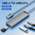 Vention USB Hub High Speed 4 Ports Multi USB 3.0 to USB 3.0 Hub Splitter Adapter for MacBook Pro iPad Pro Xiaomi Lenovo USB Hub