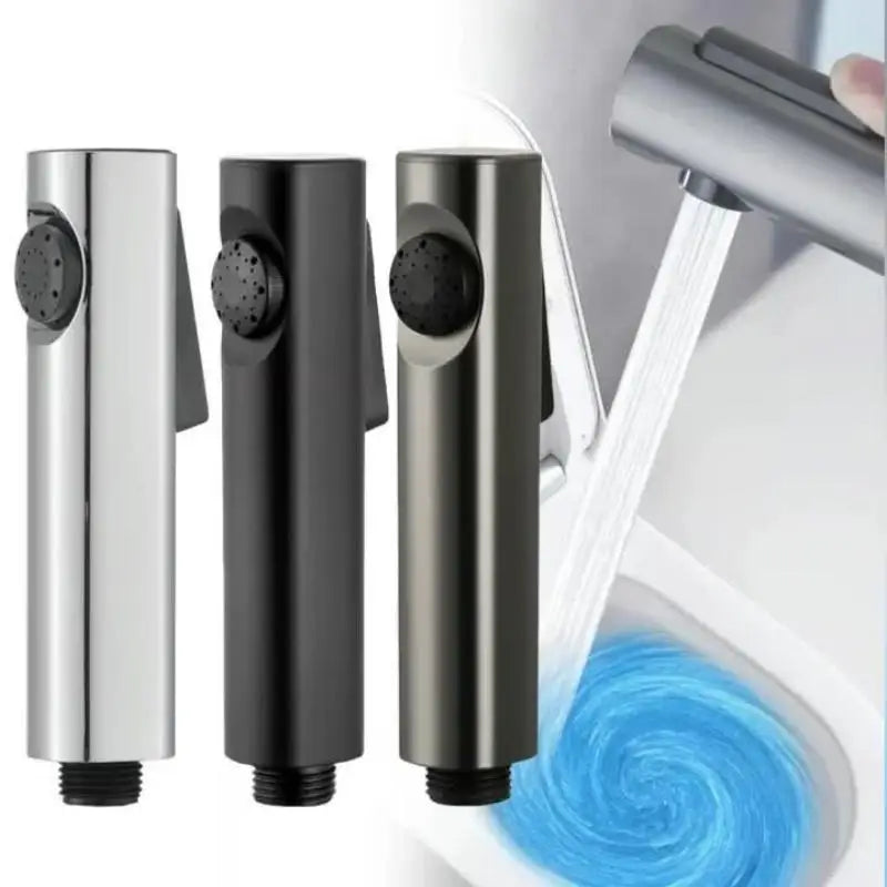 Pressurization Toilet Bidet Sprayer Shower Head Universal 4'' Point WC Clean Handheld Bathroom Accessories Water Hose Spray