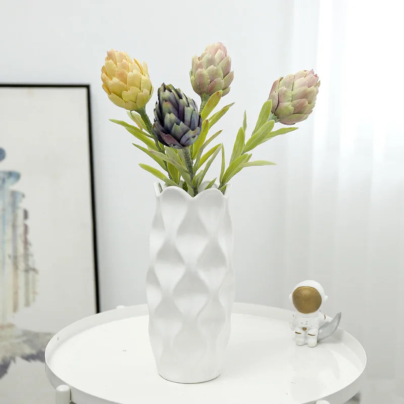 56CM Artichoke Fruit Artificial Plant Home Interior Living Room Entrance Decorative Flower Arrangement Decorative Flower