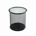 Circular Grid Metal Pen Holder, Multifunctional Creative and Simple Storage Box for Student Office Desktops