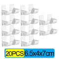 20/2pcs Trash Bags Shelf Holder Wall Mounted Plastic Bag Film Container DispenserGarbage Bag Storage Box Organizer For Kitchen