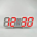 "Modern 3D LED Digital Wall Clock - Stylish Multifunctional Home Decor with USB Power, Perfect for European Interiors"