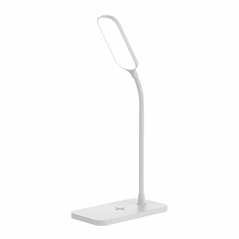 Ultra 15W LED Desk Lamp Wireless Charging Desk Lamp Adjustable Light Eye Protection Desk Lamp Flexible Touch Activated White