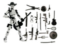 3D Printed Toy Model Lucky13 War Sandbox Action Figure Dummy T13 Toy Doll Robot Assembly Model Decoration Desktop Decoration