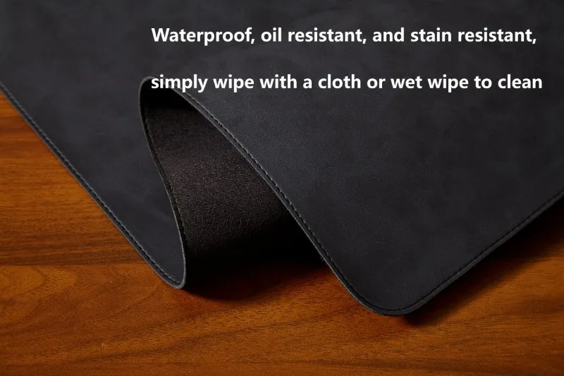 Large Mouse Pad Desk Pad Waterproof  Mouse Mat Desk Mat Protective Cover Computer Laptop Non-slip Easy To Clean Gaming Mouse Pad