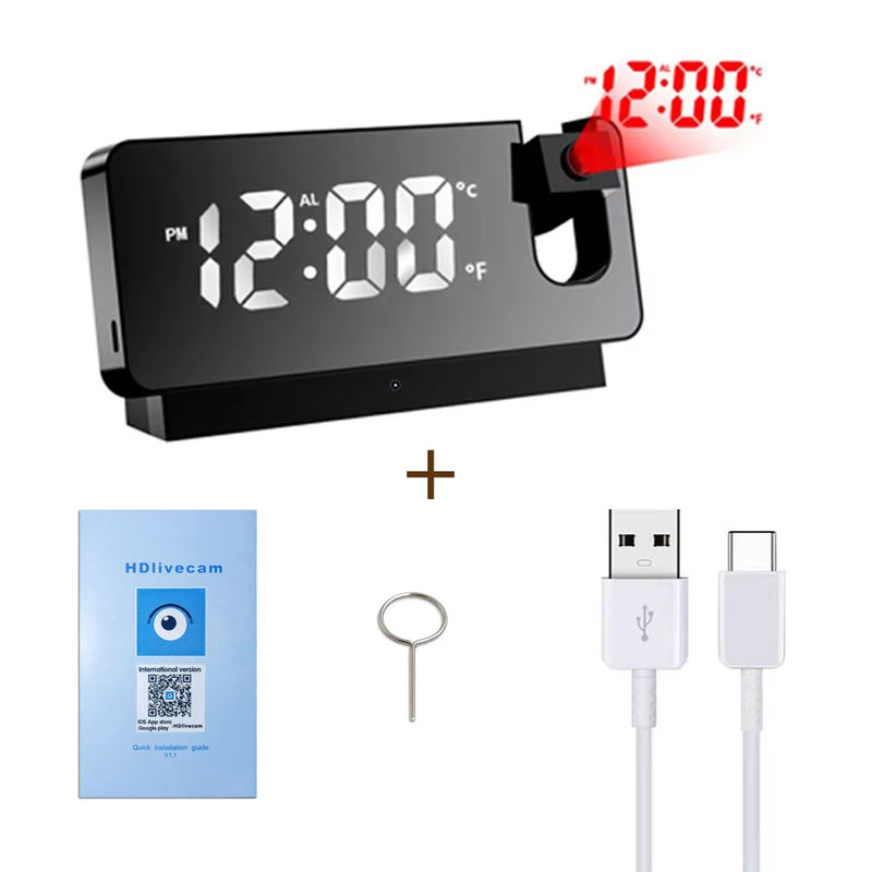 Mini Camera HD 4K WiFi Wireless Camera IP Secret Recorder Security Protection Monitoring Alarm Remote Viewing Motion Detection L