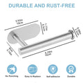 Stainless Steel Toilet Paper Holder Tissue Hanger Adhesive Toilet Paper Stand Paper Towels Holder Waterproof Bathroom Accessory