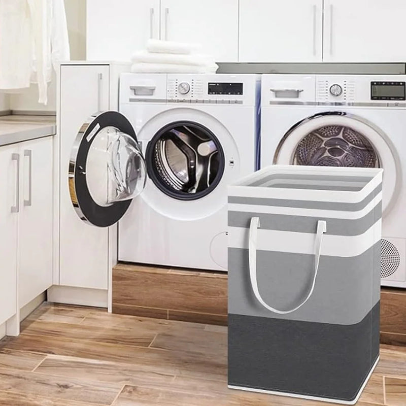 1PC Waterproof Foldable Hamper Portable Hamper Suitable For Bedrooms Laundry Rooms Dormitories